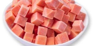 Frozen Papaya Dices