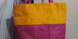 Printed College Jute Bag