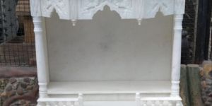 Outdoor White Marble Temple