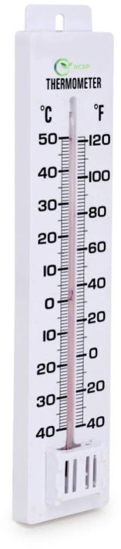 RCSP Wall Mounting Room Thermometer with Hook