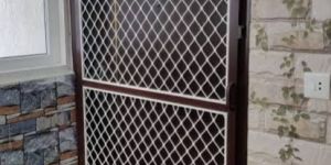 Polished Aluminum Door Grill