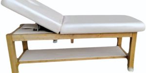 White Wooden Spa Bed for Professional Use