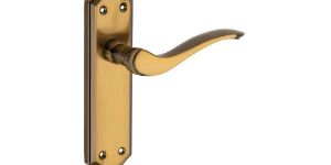 Vestal Mortice Zinc Handle on Zinc Backplate - VZZB-004
