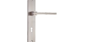 Vestal Mortice Zinc Handle On Zinc Backplate - VZZB-025