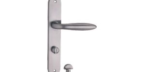 Vestal Mortice Zinc Handle On Zinc Backplate - VZZB-019