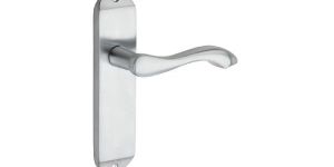 Vestal Mortice Zinc Handle On Zinc Backplate - VZZB-014