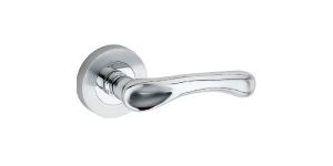 Vestal Zinc Rose Door Handle - VZZR-003