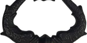Nolan Black Antique Iron Door Knocker