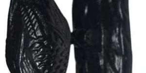 Woodpecker Black Antique Iron Door Knocker