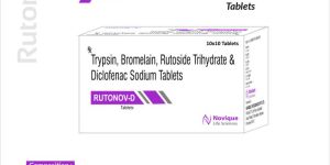Trypsin Bromelain Rutoside Trihydrate Diclofenac Sodium Tablets