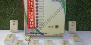 Wireless Peon Call Bell System 12 User Digital Display