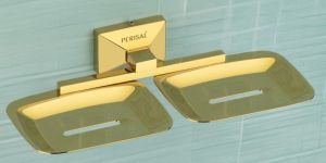 Roden Gold Double Soap Dish