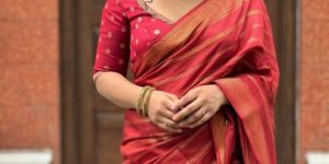 Printed Kota Staple Silk Saree