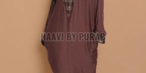 Ladies Stylish Draped Tunic with Modal Satin Pant