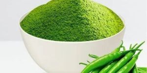 Dehydrated Green Chilli Powder