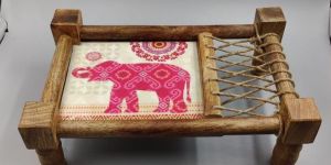 Wooden Khatiya Platter