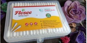 Flosee 100 Sticks Square Earbuds Paper Sticks