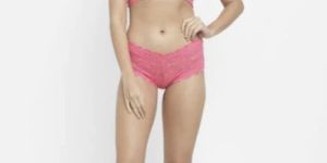 Ladies Lace Brief Set