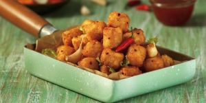 Frozen Garlic Potato Nuggets