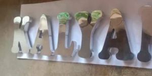 Stainless Steel Letter