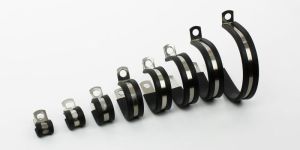 Fastening Clamp DIN 3016 with Rubber Inlay