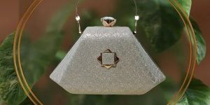 Stylish Resin Clutch Bag