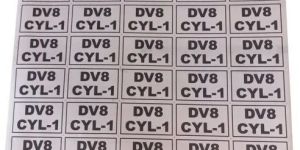 Serial Number Sticker