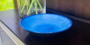 Blue Snack Bowl