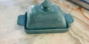 Stoneware Butter Dish