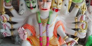 Marble Panchmukhi Hanuman Statue
