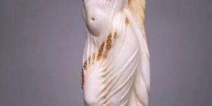 Marble Standing Indian Lady Statue