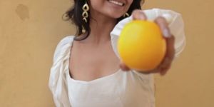 White Self Textured Box Pleated Maxi Dress