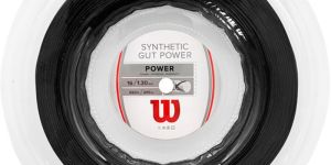 Wilson Synthetic Gut Power 16 String Reel (200 m) - Black