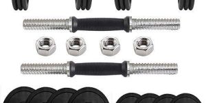 Adjustable Rubber Dumbbell Set