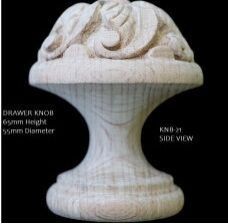 Weedy Leaves Drawer Knob