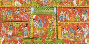 the Ramayana Painting