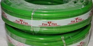 PVC Fine Flex Green Braided Hose