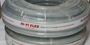 Pvc Hi-Fi Super White Industrial Braided Hose