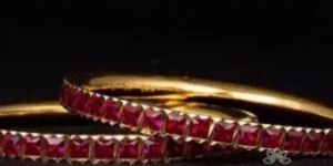 Swarovski Ruby Bangle