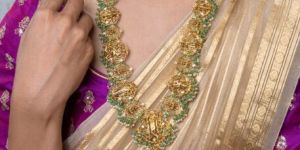 Traditional Pachi 2 in 1 Ramparivar Necklace