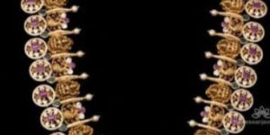 Traditional Pachi Bottumalla Choker Necklace