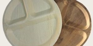 Partitioned Areca Plates