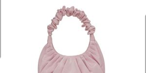 Aegte Ruffle Strap Shoulder Bag