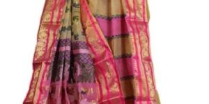 Traditional Tussar Silk Saree of Bengal