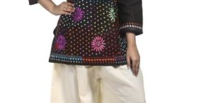 Trendy Cotton Women Palazzo Kurti Set