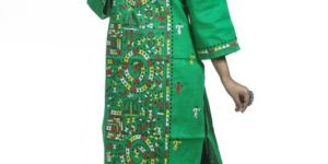 Women's Cotton Kurti's With Hand Stitch Work