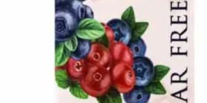 ZEVIC BELGIAN COUVERTURE CHOCOLATE WITH ORGANIC CRANBERRIES AND BLUEBERRIES