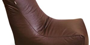 EXTRA TALL LOUNGER ROYAL COFFEE BROWN BEAN BAG