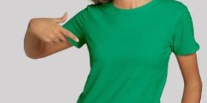 SPANISH GREEN PLAIN WOMEN'S T SHIRT