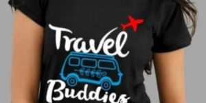 TRAVEL BUDDIES WOMEN'S T SHIRT